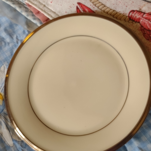 Lenox solitaire vintage fine China 7" plates replacement like new - Picture 3 of 5